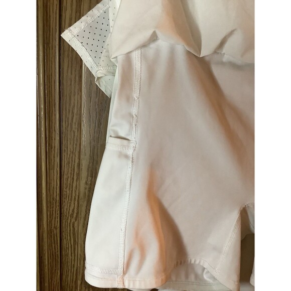 Spanx Get Moving Skort Large White Activewear Pickleball, Tennis, Golf Stretch - Picture 3 of 7